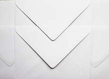 White C6 gummed envelopes - The Postcard Store